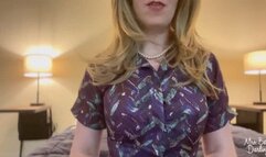 POV Vintage Housewife Confronts Husband Masturbating