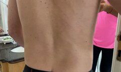 Armpit after training