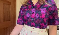 Vintage Housewife Breast, Fingernail, and Lingerie Fetish