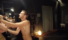 On the cross I will make your ass becoming red