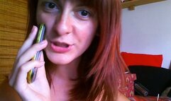 On the phone with my friend avi