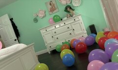 Sexy Lesbian Balloon Poppin Fun With Adara Jordin & Goddess Akasha (SD 720p WMV)