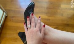POV Feet Play Shoe Fetish Vintage Dior Heels
