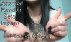 Censored Femdom Beta Implant