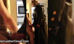 Orange Leather Skirt Fuck