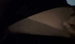 Latina milf giantess lolas big exposed belly & belly button fingering in public take a nite walk w me