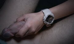 Pleasurable G-Shock Handjob