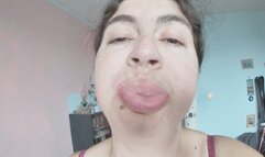 Blowing raspberries for you