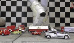 Heavy Ski Boots at work floor view