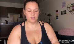 BBW Squishing Cheesecake