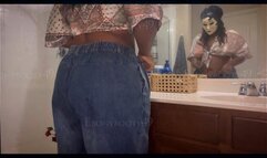 Ebonybooty49 - Lots of JEAN farts before the Purge Begins