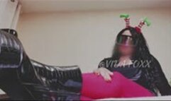 Gassy Christmas Farts while Dominating You