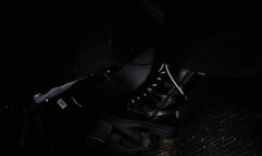 Going For Gas in Black Boots