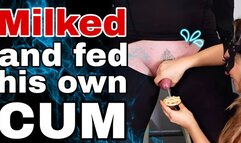 Frosting His Cake! Eating His Own Cum