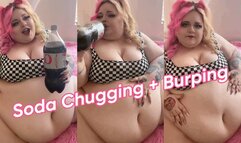 Soda Chug and MASSIVE Burping
