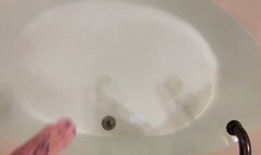 White t-shirt, bathtub full of water--just add Carissa and enjoy!