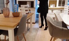 shoeplay and dangling with ankle boots HD mp4 1920x1080