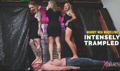 Mandy Mia & Madeline - Intense Trampling - HD 1080p MP4