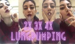 2x 3x 4x LUNGPUMPING