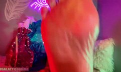 Holiday Party Coworker Foot Dominates