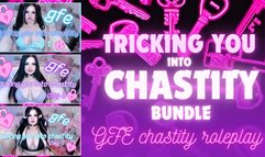 tricking you into chastity bundle (1080 WMV)