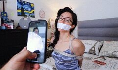 Khrystal a bored detective who wants to be captured and tied up by the criminal (PART 2)