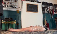 Trampling on patetic slave
