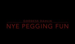 NYE PEGGING LESBIAN FUN