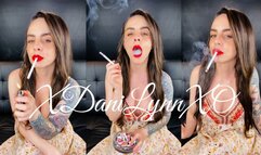 Smoking Marlboro 100s Wearing Sun Dress