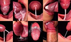 CLOSE UP BEST HOTTEST CUMSHOT COMPILATION 2 - SweetheartKiss - try not to Cum! BLOWJOB ASMR 4K