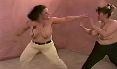 Tramp Fucked My Husband- Big Girls Throw Down In Vicious Fist Fight-Tami vs Lisa