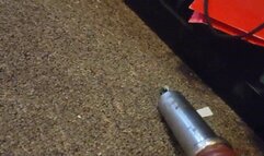 Vacuuming- Prechristmas Party