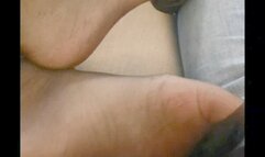 2 in one - black nylon and socks