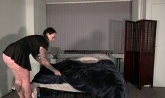 Naughty Maid Caught Wanking