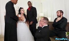 Bride Payton Preslee Gets Fucked By BBCs