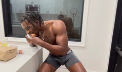 Eat my farts while I eat my food