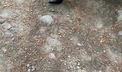 Kahina enjoys her walk through the forest of pain