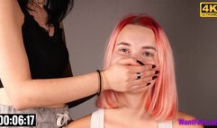 Hand Over Mouth Teens - HD MP4