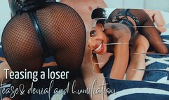 Showing what he will never have!