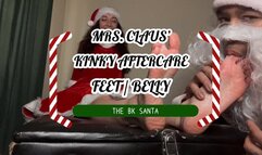 THE BK SANTA: MRS CLAUS’ KINKY AFTERCARE - FEET & BELLY