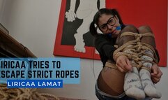 POV Liricaa tries to escape strict ropes