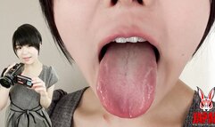 Look at Tsugumi Muto's mouth and teeth!