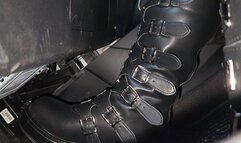 Driving in Gothic Boots