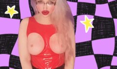 Sucking Dildo Training from Bimbo Barbie Goddess