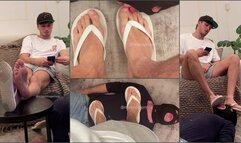 Lick the sweat off my flipflops