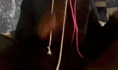 Cali Frenchie Messy Dildo Foot Job