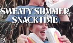 SWEATY SUMMER SNACKTIME (greasy fried foods!)