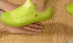 Green Converse Crushing the Slave`s Hands (1080 HD)