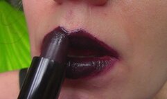 Dark Lipstick Lips Worship