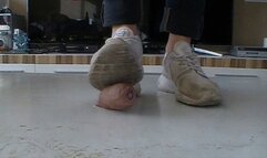 hard cock trample and happy end over used Nike roshe